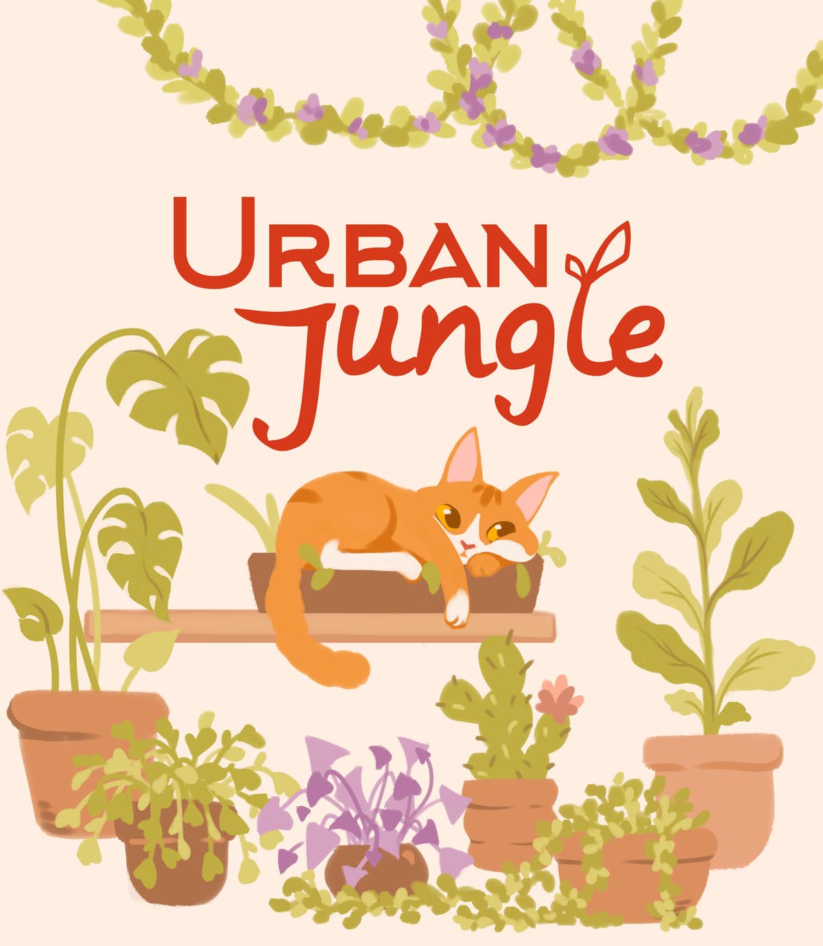 Urban Jungle - A Cozy Simulation Game for Plant Enthusiasts